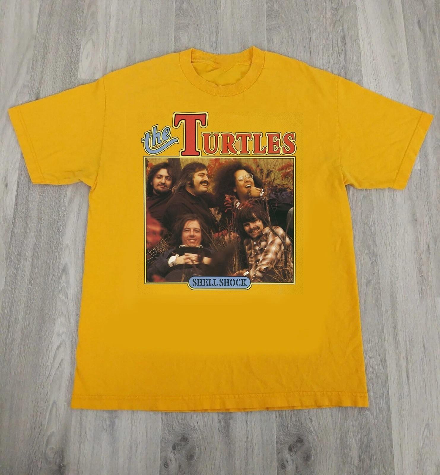 

The Turtles - Shell Shock Gold AlbumT Shirt Full Size S-4XL BL1800 2XL