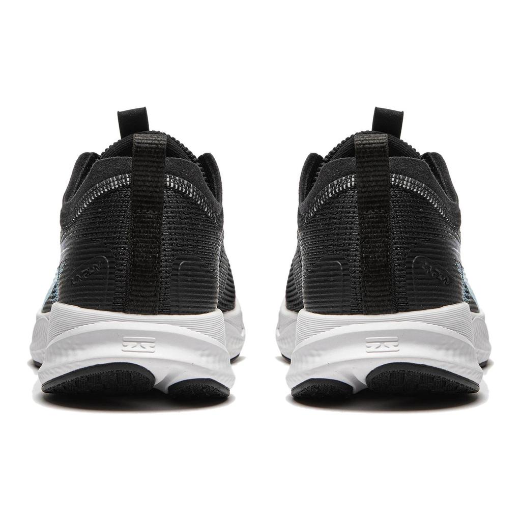 Li Ning Comfortable Casual Breathable Low-Top Running Shoes Kids sneaker Black Blue YKFU014-3