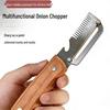 2-Piece Stainless Steel Peeler & Bottle Opener with Wooden Handle