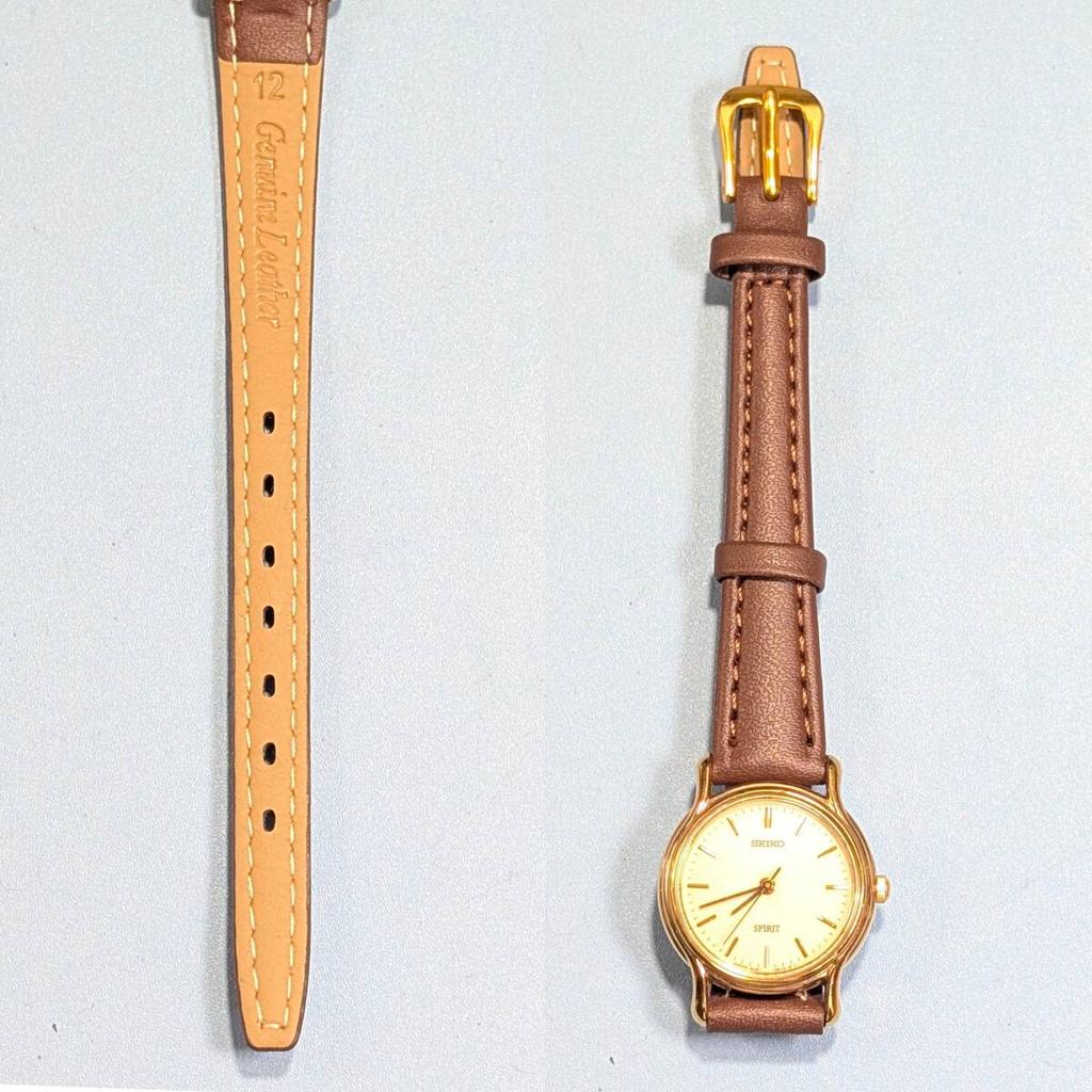 SEIKO SPIRIT Battery and Strap Ladies' Watch, Replaced, I-02