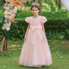 Prinzessin Mesh Abendkleid für Mädchen - Kinderaufführungs- und Partykleid