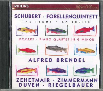 CD BRENDEL ALFRED  Schubert Masu PHCP1464 PHILIPS 1995 Japan ObiClassical Used