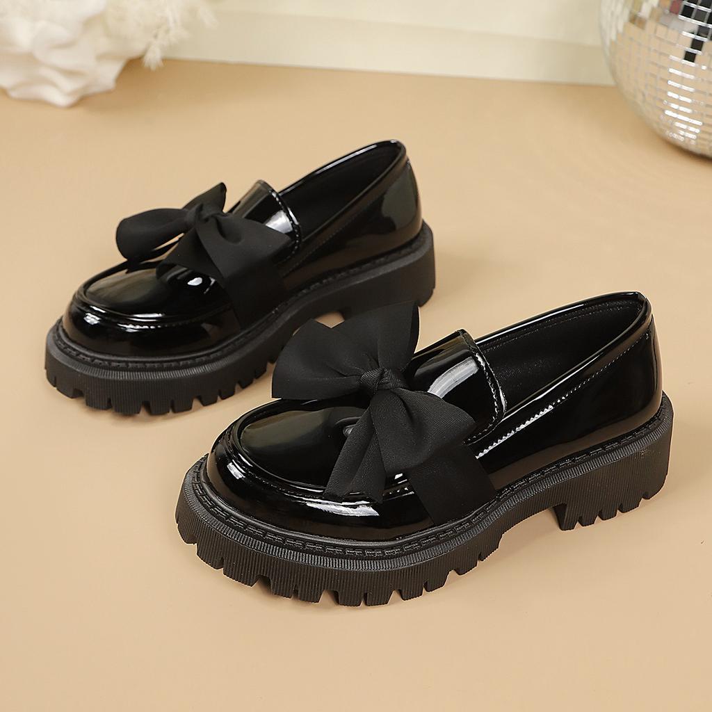 Spring Autumn Women's Shoes - Thick Heels and Thick Soles - Retro Single Shoes