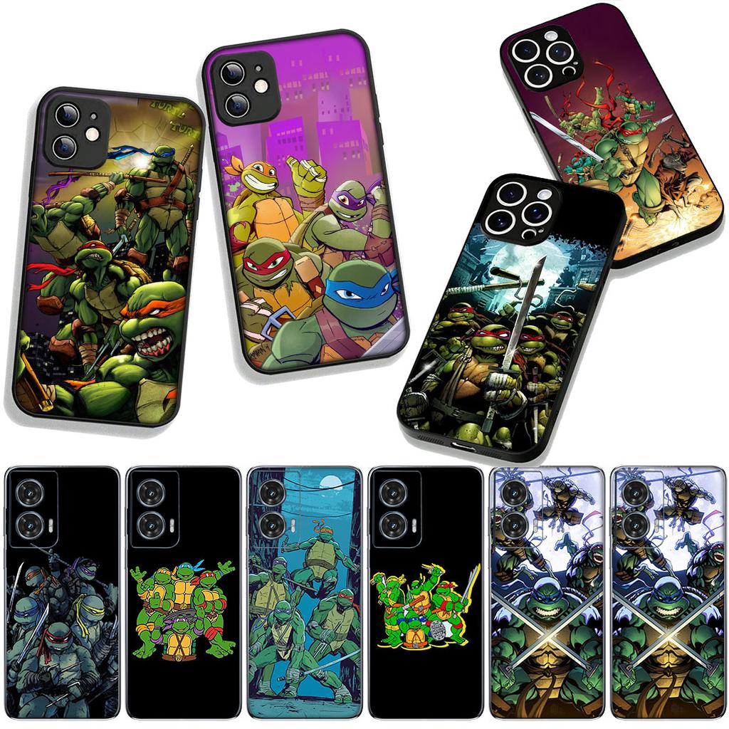 Anime Ninja Cartoon Turtles for Samsung Galaxy A36 A17 A26 A07 A35 A54 A53 A13 A33 A34 S8 S9 S20 S21 FE S10 Plus Phone Case