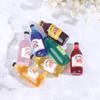 10 buc 1/12 mini sticle de băuturi pentru casă de păpuși, sticle de vin simulate, model păpușă, sufragerie, decor bucătărie, păpuși, accesorii pentru bar, jucărie