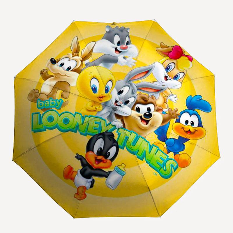 1pc Looney Tunes Umbrella with Plastic Handle,Cartoon Pattern,Suitable for All Seasons Multi-functional Umbrella401