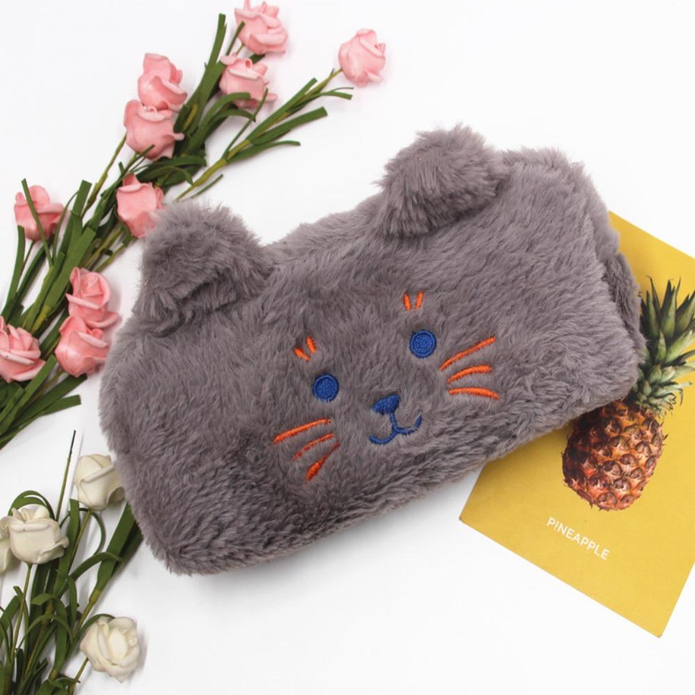 Large Capacity Pencil Case Soft Large Capacity Student Stationery Box Cute Storage Bag