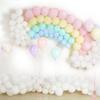 High Quality 12 Inch Macaroon Glossy Version Latex Birthday Party Balloon Biodegradable Helium  Balloons Party Dots