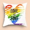 Home Decor Party Gifts Valentine's Day Rainbow Love Pillowcase Sofa Cushion Cover