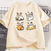 Funny Lazy Cat Print TShirt Unisex Unisex Cat Lover ONeck Short Sleeve T Shirt Loose Fashion Unisex OverSized TShirts Tops Cotton