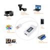 LCD Screen Mini Creative Phone USB Tester Portable Doctor Voltage Current Meter Mobile Power Charger Detector