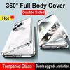 360° Double-sided Glass Phone Case for Huawei Pura 70 Pura70Pro P70 Ultra + Magnetic Lens Protector Anti-fall Protective Cover