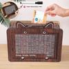 Handmade Natural Wooden Piggy Bank Decorative Disposable Saveing Money Box With Money Goals Counter Piggy Bank For Kids Adults