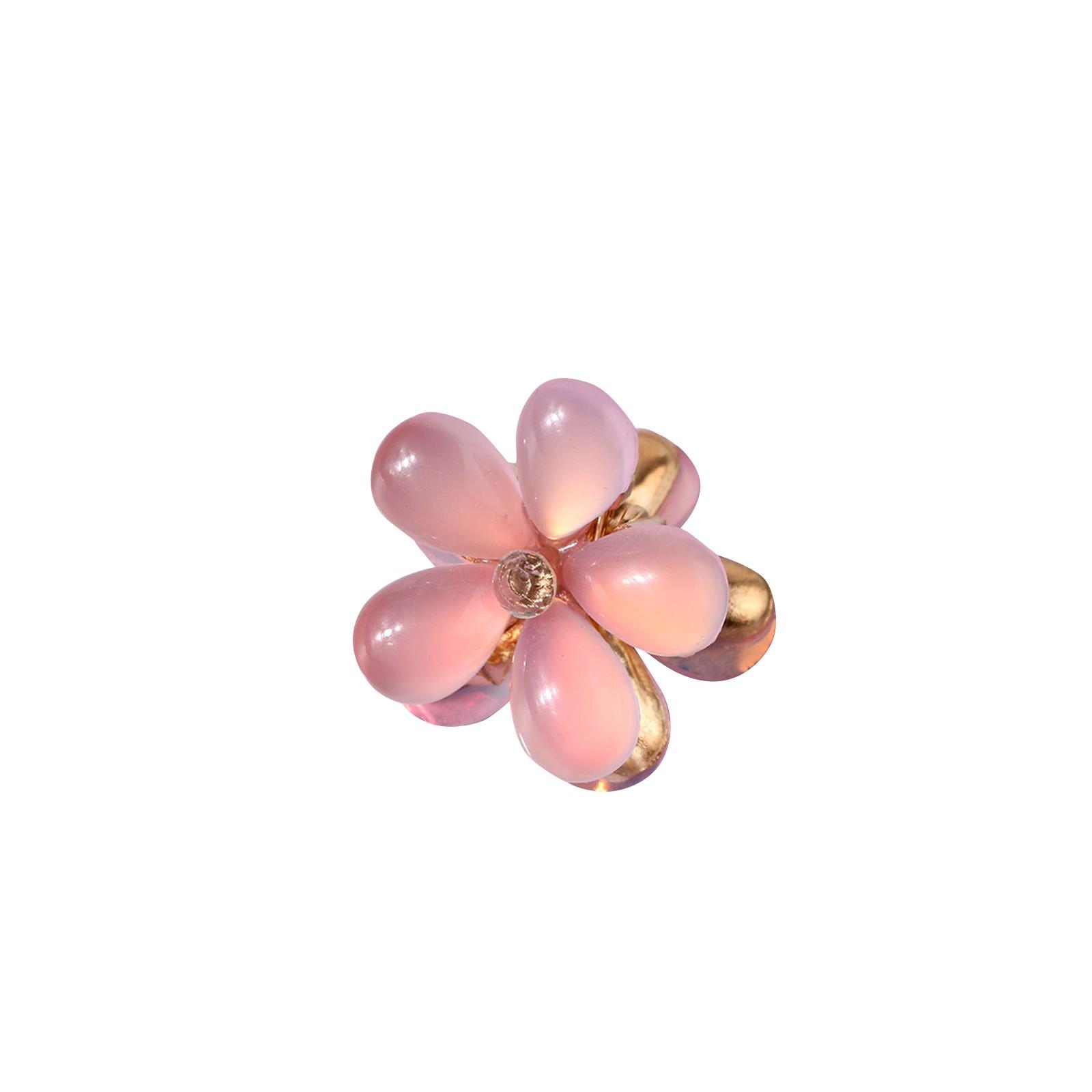 

Маленькая заколка с цветком, заколка для волос, заколка для девочек, аксессуары для волос, головной убор, заколка с челкой One Size