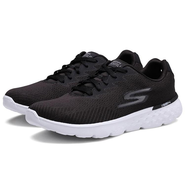 Skechers Go Run 400 Generate Low Black / White (Unisex) Running Shoes 54354 BKW
