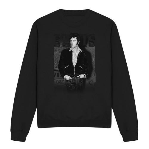 Elvis Presley Unisex Adult Just Cool Sweatshirt