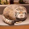 Peluche Chat Câlin Oreiller Chat Simulation Réaliste Jouet Chat Manx Féroce Décoration de Fête