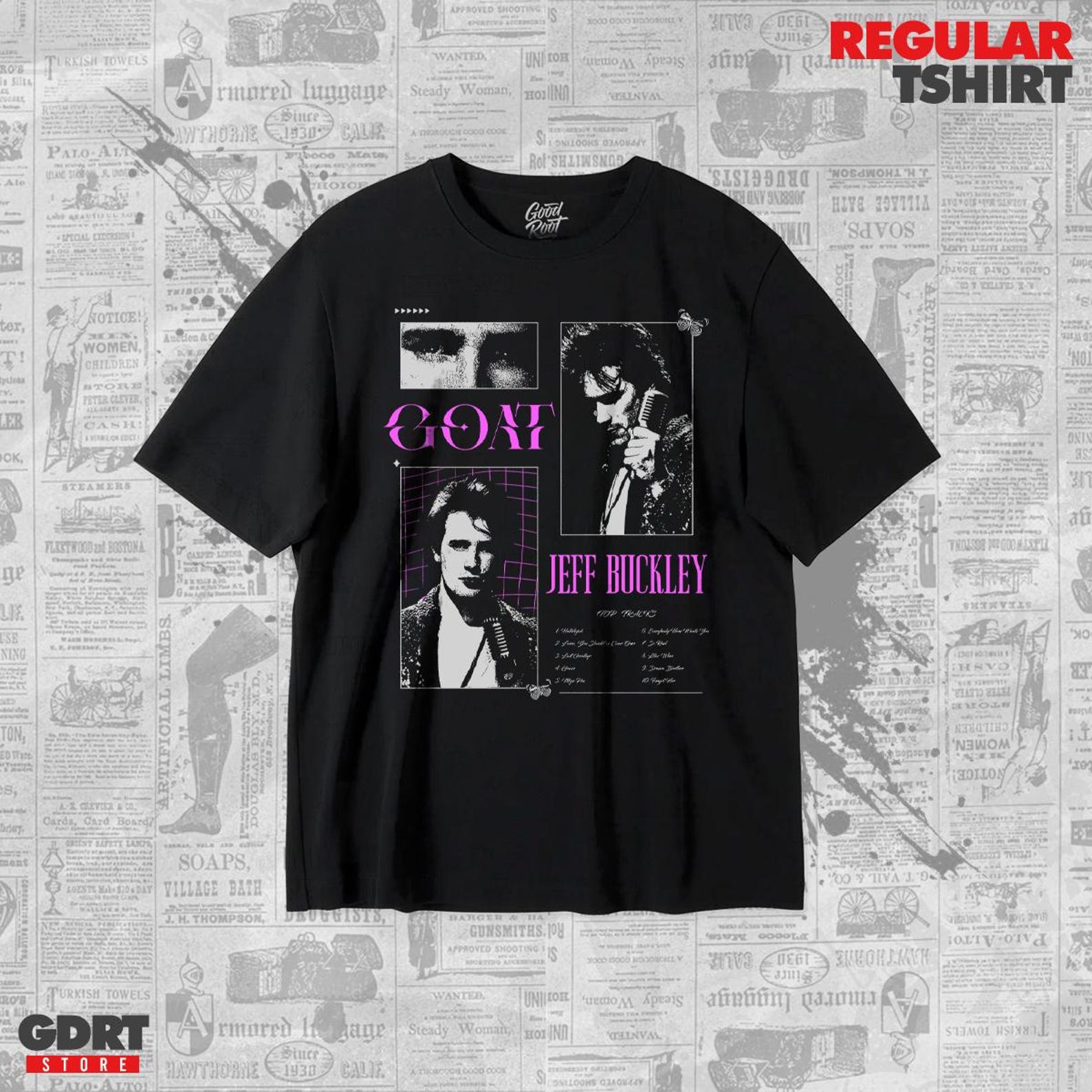Jeff Buckley GOAT Unisex Heavy Shirt 4XL