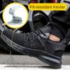Labor Insurance Shoes Are Comfortable and Breathable Steel Baotou Lightweight Safety Shoes Solid Bottom Low Top Shoes