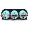 52MM 3 In 1 Volt meter water temp gauge Oil Pressure Gauge Kit Car Fuel Volt Meter Water Temperature Gauge Triple tachometer