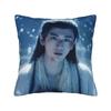 Pursuit of Jade Zhu Yu Square Pillow Covers Polyester Sofa Zhang Linghe Cushion Cover Cool Decor Pillow Cover