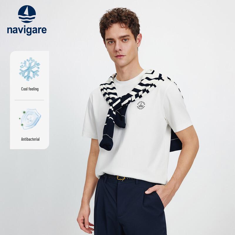 Navigare Men s Cool-Touch Anti-bacterial Short Sleeve T-Shirt XL/52