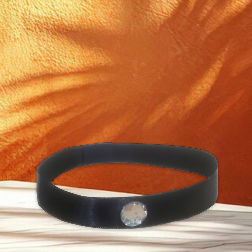 Lovely Princess Headband and Choker for Kids Girl Dressingup and Pretend Play Game Accessory for Child Birthday Parties