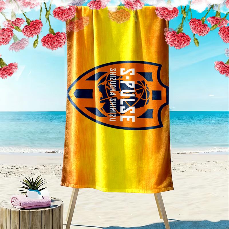 Shimizu S-Pulse Print Beach Towel, Large Soft Quick Dry Towel for Beach Camping Swimming