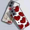 Silicone Casing For Motorola Edge 2024 Case Lovely Cartoon Soft TPU Black Cover For Moto Edge 2024 6.6" Shockproof Fundas Capa