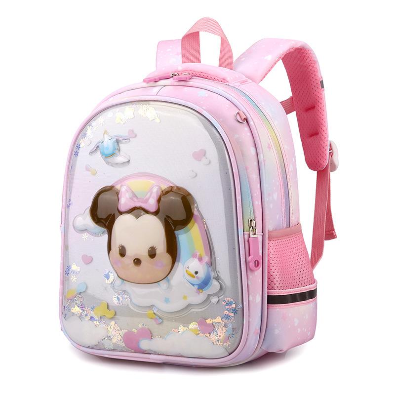 New Children's Bags Cartoon Primary School Bags Fashion Printing Large Capacity Student Backpacks for Grades 1-3