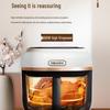 2025 Premium Glass Liner Air Fryer: Large Capacity, Fully Automatic, Multi-functional