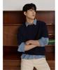 Binpolmen Cotton Round Knit Navy