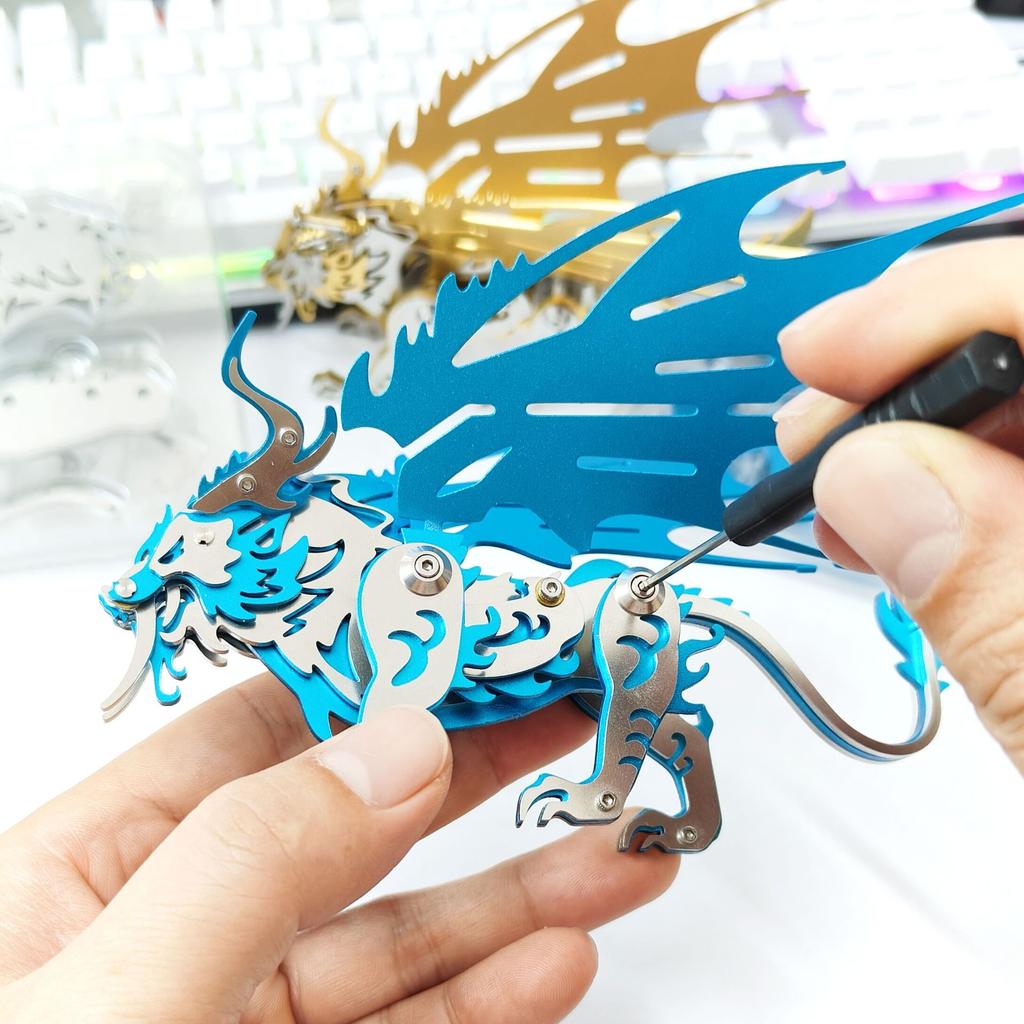 101-piece Metal Model Assembled 3D Three-dimensional Advanced Puzzle DIY Puzzle