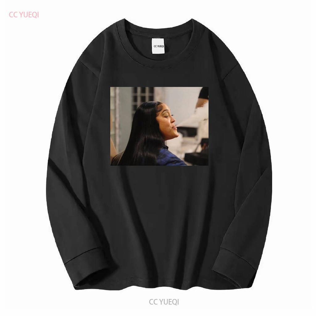 Baddies East Natalie Nunn T Shirt Zeus on Sizing long or short sleeves vintage Washed Slightly homme Breathable Stretched