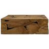 VidaXL Coffee Table 90 X 50 X 35 Cm Solid Teak Brown