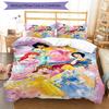 3pcs Princess Bedding Set Duvet Cover Closure Includes 1 Duvet Cover & 2 Pillowcases, Soft and Comfortable for All Seasons.