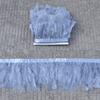 Long Large Flat Cloth Edge Diy Colorful Feathers Handmade Turkey Feathers 10m