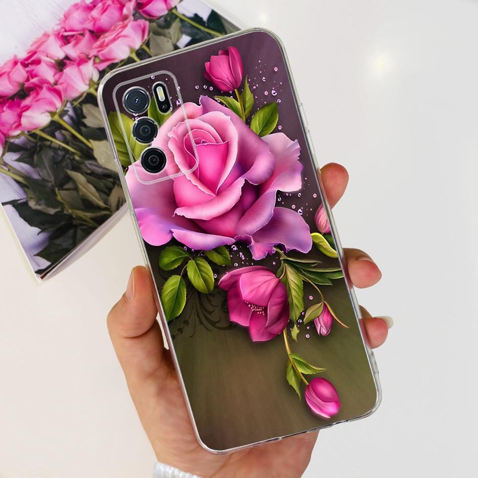 For OPPO A54S Case CPH2273 Back Cover Luxury Marble Cartoon Soft Silicone Phone Case For OPPO A16 CPH2269 A16S CPH2271 Funda New