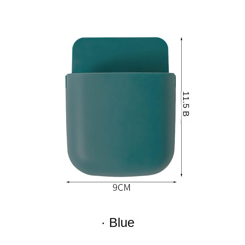 3033 Cutie de depozitare montată pe perete, organizator de depozitare pentru telecomandă, pentru aer condiționat, TV, suport pentru telefon mobil, suport pentru priză, suport pentru rack