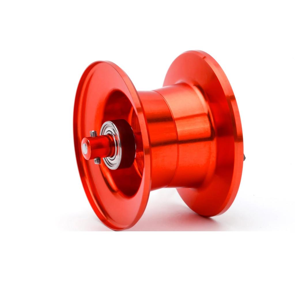 KKR Baitcasting Reel Spool Custom Spool for Calcutta Conquest and 24 Calcutta Conquest 30 S10/S20 21/22 100/101/200 (Red, S10-S)