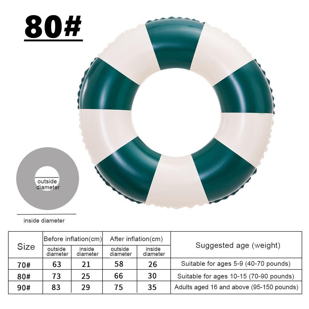Inflatable Swim Ring PVC Swimming Ring Summer Floating Rings For Children Kids Adult Swimming Circle Pool Float Water Park Toys