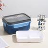 Pp Bento Box With Leakproof Sealed Design For Adults Food Storage And Meal Prep