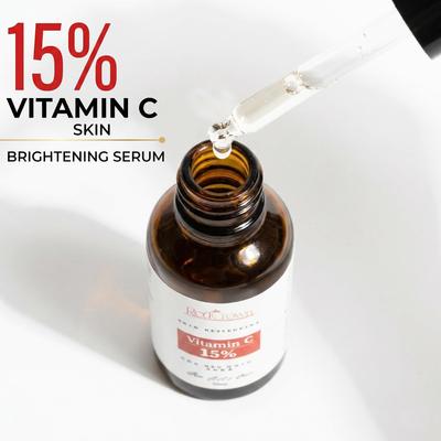 RedCrown 15% Vitamin C Face Serum for Glowing Skin & Dark Spots, 30 Ml.