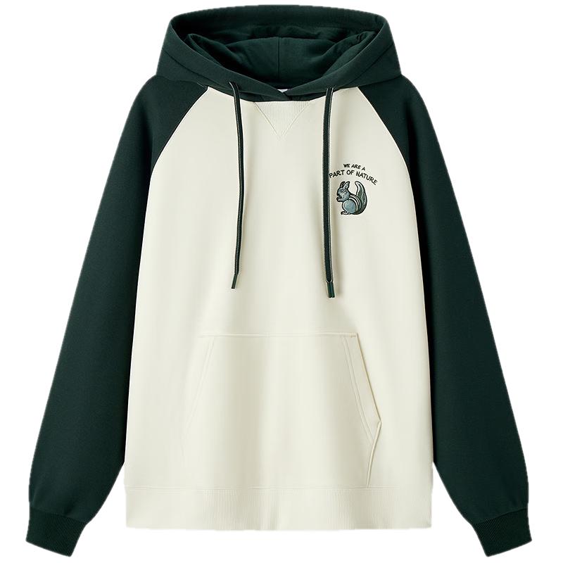 

Semir Women s Geographic Series Fleece-Lined Hooded Raglan Sweatshirt S
