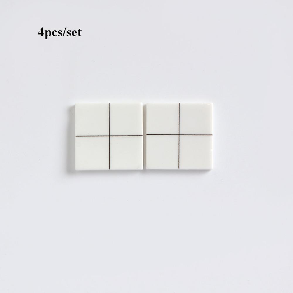 4pcs/set 1:12 Scale Dollhouse Spliced Flooring  Dollhouse Decoration Accessories