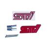 3D Metal STI Logo Emblem Car Front Grille Logo Badge Sticker Styling for Subaru Legacy Impreza XV BRZ Forester WRX Levorg Ascent bb1