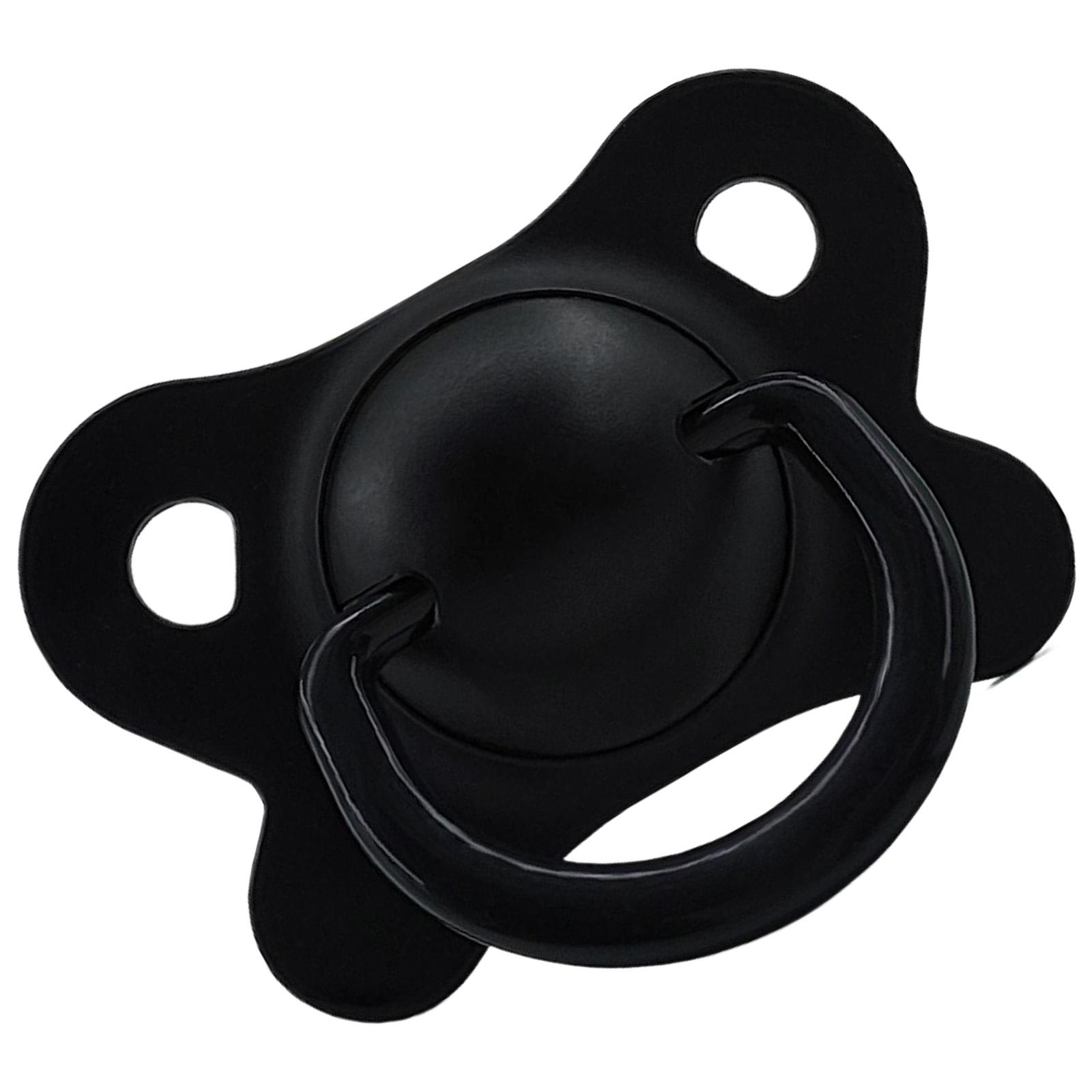 

Соска-пустышка для новорожденных из пищевого силикона с ручкой для младенцев, пустышка-пустышка в форме бабочки, пустышки чёрный