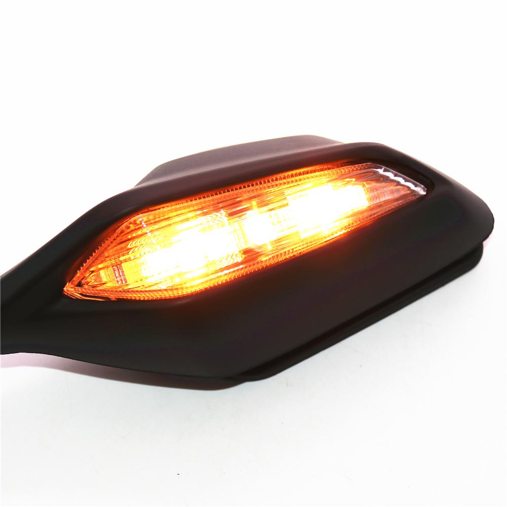 For Honda CBR1000RR CBR 1000 RR 2017 2018 2019 2020 Motorcycle LED Turn Signal Rear View Mirrors