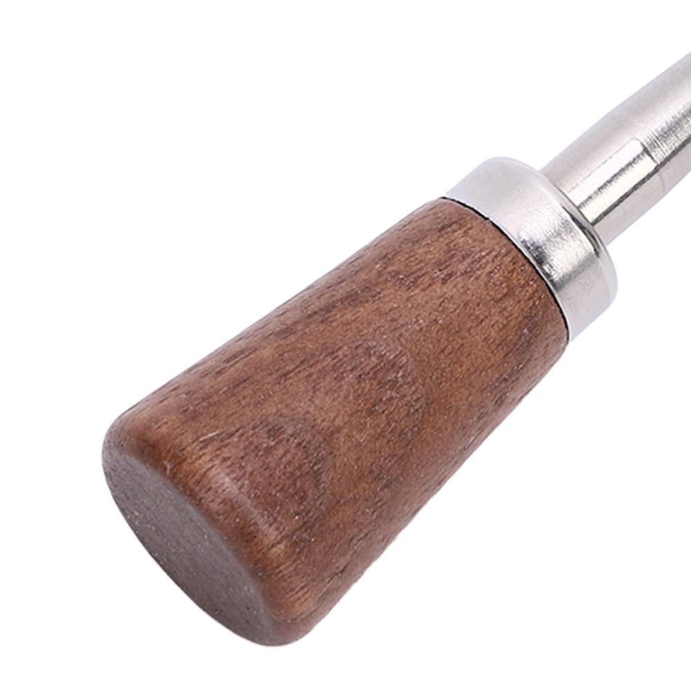304 Stainless Steel Bean Tea Scoop Short Wooden Handle Stainless Steel Scoop For Ground Coffee