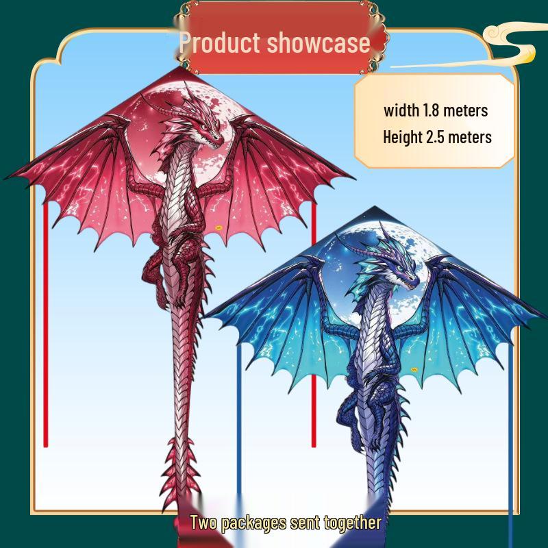 Winged Dragon Kite: High-End Cartoon Kite for Kids